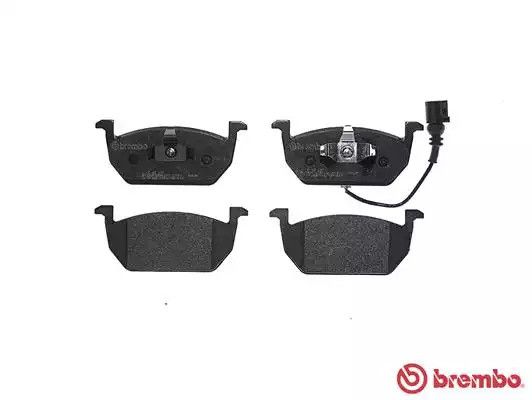 Колодки передні гальмівні SKODA OCTAVIA, SEAT LEON, BREMBO (P85137) | Зображення 1