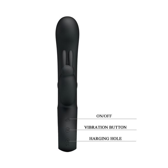 Вібратор - Pretty Love Webb Vibrator Black Sex Aura | Зображення 3