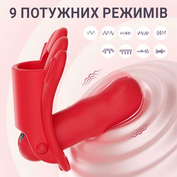 Силіконовий вібратор куля для жінок 8.5 см з акумулятором Червоний | Зображення 5