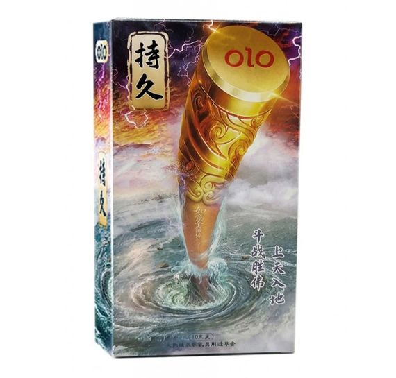 Презервативи Olo Thunder Spear, тонкі з пролонгуючим ефектом Sex Aura | Зображення 3