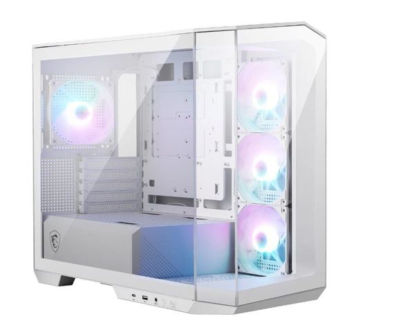 Игровой ПК Ice MAG PANO 110R PZ WHITE Tower / AMD Ryzen 5 8400F (6 (12) ядер по 4.2 - 4.7 GHz) / 16 GB DDR5 / 960 GB SSD / nVidia GeForce RTX 5060, 8 GB GDDR7, 128-bit | Зображення 2
