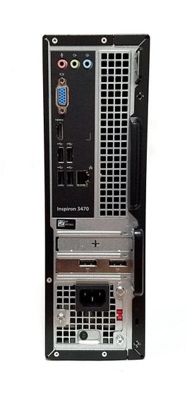 Комп'ютер Dell Inspiron 3470 SFF / Intel Core i3-9100 (4 ядра по 3.6 - 4.2 GHz) / 16 GB DDR4 / 256 GB SSD M.2 / AMD Radeon E9173, 2 GB GDDR5, 64-bit / Win 10 Home б/в | Зображення 2
