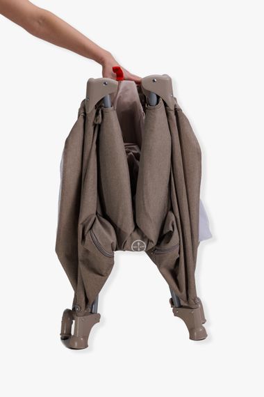 Ліжко-манеж дитяче з другим ярусом та пеленатором VELANO Tino, beige (0-4 роки) | Зображення 8