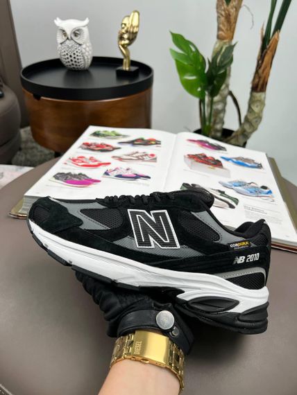 Чоловічі кросівки New 2010 Black Grey White  (термо) | Зображення 8