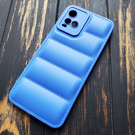 Чохол силіконовий Down Jacket для Vivo Y33s колір Синій | Зображення 1