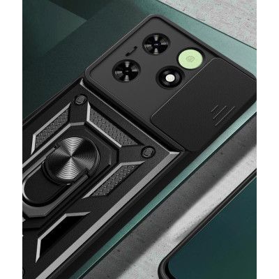 Чехол для мобильного телефона BeCover Military Tecno Spark Go 2024 (BG6) Black (710684) | Зображення 3