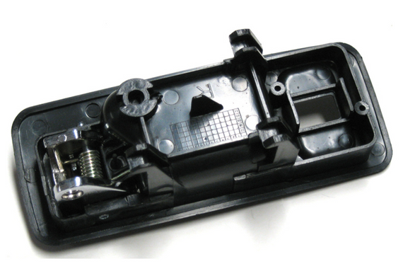 Honda Accord (90-98) передняя правая внутренняя ручка черная+хром, Хонда Акорд | Зображення 1