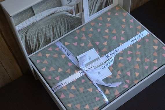 Постельное белье First Choice Homesko Ranforce семейный 160 х 220 см Eldon Green | Зображення 2