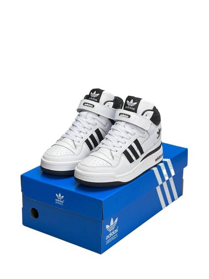 Женские кроссики A-as Forum 84 Mid White Black W , Вьетнам , весна/лето/осень 36 | Зображення 2