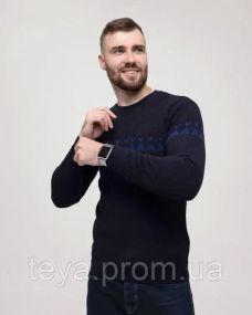 Свитер цвет темно-синий размер L FI_009516