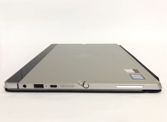 Нетбук-трансформер Б-клас HP Elite X2 1012 G2 / 12.3" (2736x1824) IPS Touch / Intel Core i5-7200U (2 (4) ядра по 2.5 - 3.1 GHz) / 8 GB DDR3 / 256 GB SSD / Intel HD Graphics 620 / WebCam / Win 10 Pro б/в + Подарунок Накопичувач Kingston 64 ГБ | Зображення 3