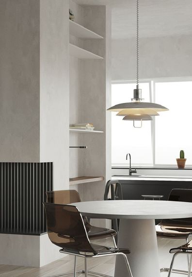 Люстра підвісна на 1 лампочку 27106 Білий 60-170х38х38 см. | Зображення 2