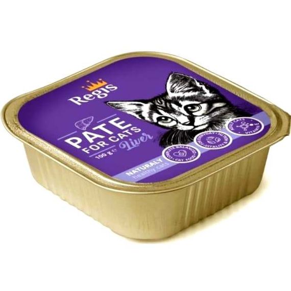 Regis Паштет для кошек с печенью, 100 г