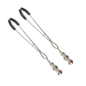 Затискач для сосків Art of Sex - Nipple Clamps Lovely, Сірий