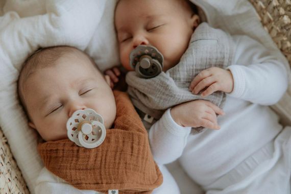 Соска пустушка BIBS Boheme кругла Ivory 6-18 міс | Зображення 4