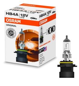 Галогеновая лампа OSRAM HB4A 9006XS-FS 51W 12V P22d 10X10X1