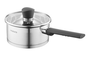Ківш ARDESTO Gemini, скляна кришка, 1.5 л, нержавіюча сталь (AR3615G)