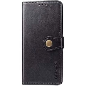 Кожаный чехол-книжка GETMAN Gallant (PU) для Samsung Galaxy S23 FE Черный