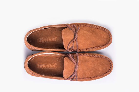 Мокасины Rifellini рыжие - 41 размер