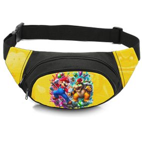 Сумка-бананка детская с принтом Super Mario поясная сумка для мальчика (4548)