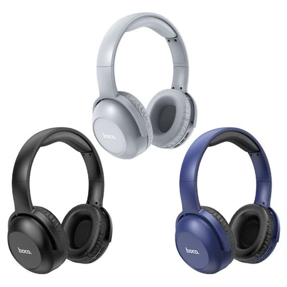 Беспроводные наушники HOCO W33 Art sount BT headset Grey | Зображення 2