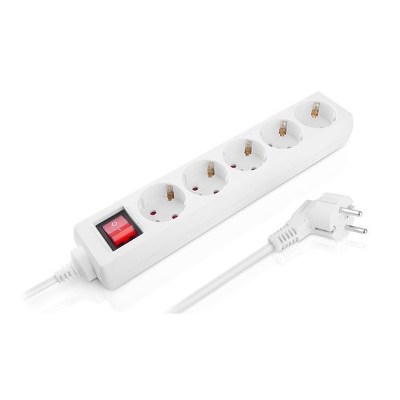 Мережевий фільтр живлення REAL-EL RS-Protect M 5m, white (EL122300029) | Зображення 7