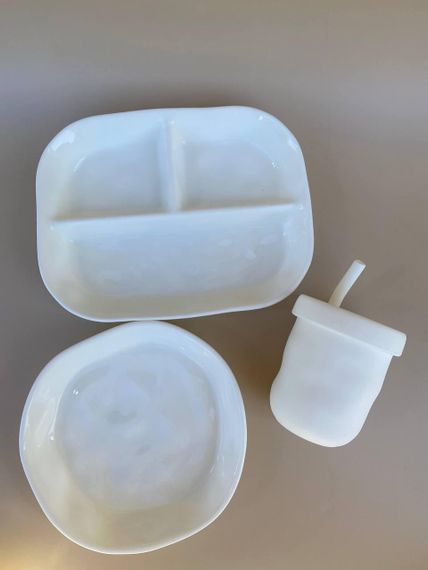 Набір для годування HEORSHE Ripple White | Зображення 5