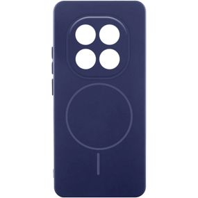Чохол Silicone Cover Lakshmi Full Camera (AA) with Magnetic Fit для Xiaomi Redmi Note 15 Pro+ 5G Темно-синій / Midnight blue