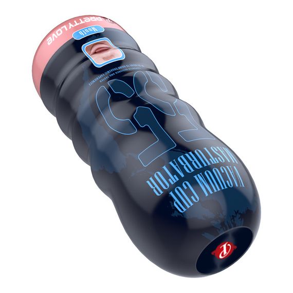 Мастурбатор - Pretty Love Vacuum Cup Masturbator Mouth sexstyle | Зображення 2