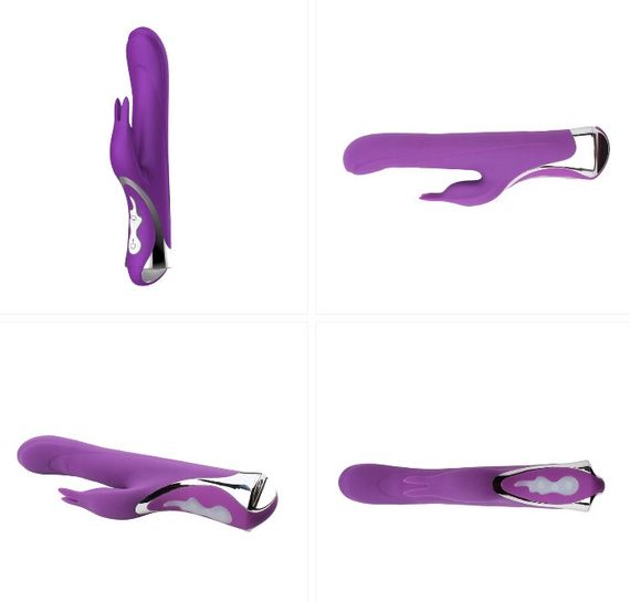 Вібратор-кролик Chisa Intimate Melody Missile Rabbit, фіолетовий Sex Aura | Зображення 6