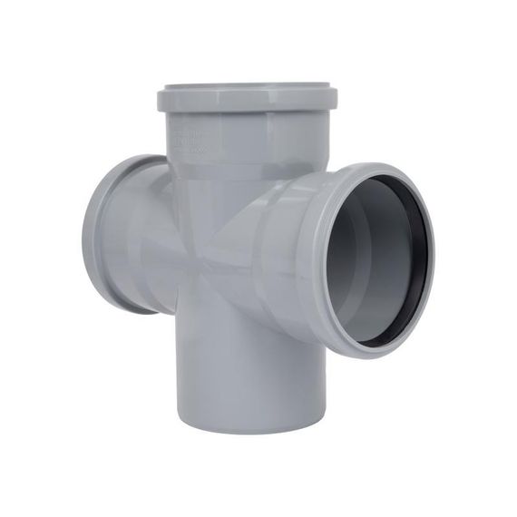 Крестовина канализационная TA Sewage 110 90°