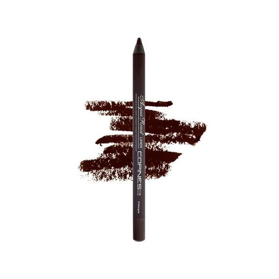 Водостійкий олівець для очей Темно-коричневий Copines line Paris EYE PENCIL Waterproof 02 Châtaigne