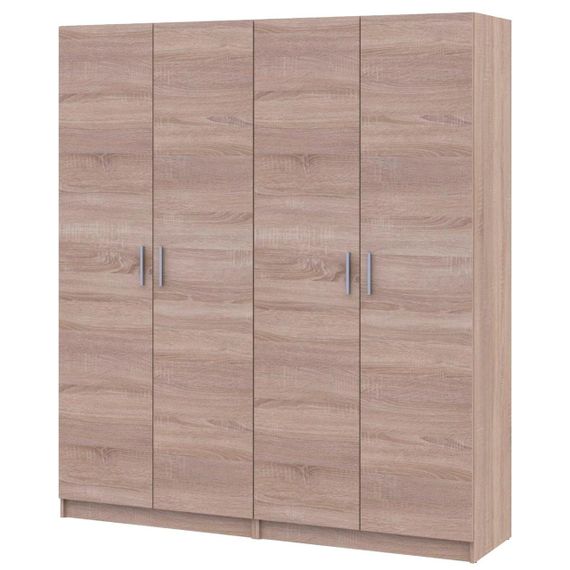 Комплект шкафов для одежды Doros Промо (2 шт.) 180х48х204 см Дуб сонома (DRS-011210) | Зображення 1