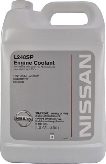 Антифриз Nissan Engine Coolant L248SP зеленый 3.78л.
