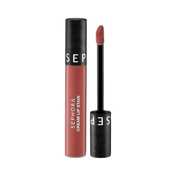 Рідка матова помада Sephora Cream Lip stain - 122 Casual Peach (5 ml)
