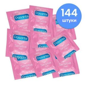Ультратонкі презервативи Pasante - Sensitive Feel, №144 sexstyle