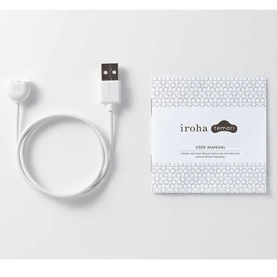 Вібратор для клітора Hana-Temari Iroha, силіконовий, білий, 7 х 6 см Sex Aura | Зображення 4