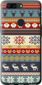 Чехол на OnePlus 5T Рождественский орнамент "3303u-1352-17620"