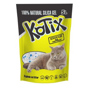 Силикагелевый наполнитель Kotix без аромата 5 л