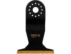 Полотно-насадка ризальне биметал для реноватора YT-82223 YATO Польша по дереву и металу, l= 90 мм, w= 65 мм