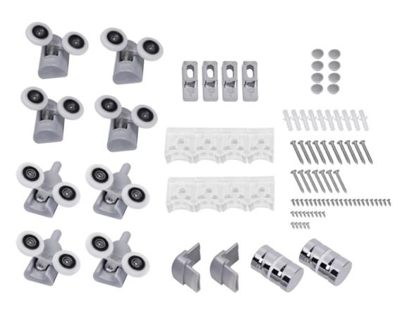 Набір Lidz Душова кабіна Latwa SC80x80.SAT.MID.GR напівкругла, скло тоноване 4 мм + Душовий піддон Kapielka ST80x80x26, з панеллю | Зображення 6