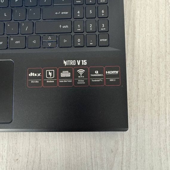 Игровой ноутбук Acer Nitro V15 ANV15-51 / 15.6" (1920x1080) IPS / Intel Core i5-13420H (8 (12) ядер по 3.4 - 4.6 GHz) / 8 GB DDR5 / 512 GB SSD / nVidia GeForce RTX 4050, 6 GB GDDR6, 96-bit / WebCam б/у | Зображення 3