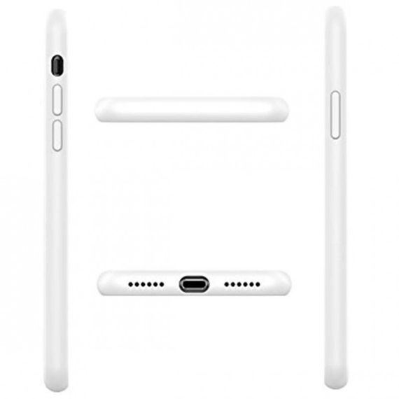 Чохол Silicone Case Full Protective (AA) для Apple iPhone 7 plus / 8 plus (5.5") Білий / White | Зображення 2