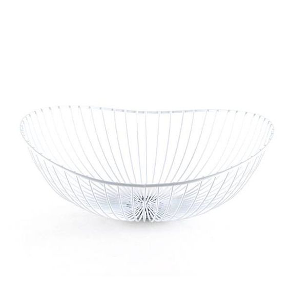 Фруктівниця Gipfel GP-5181 30х28х12 см срібляста
