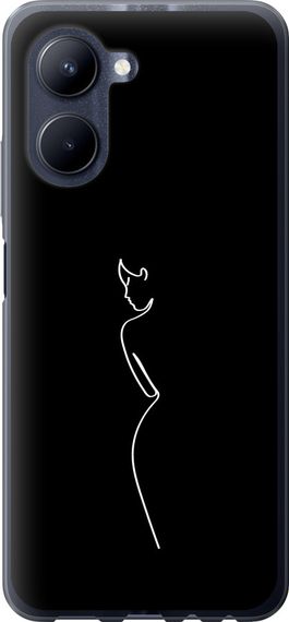 Чехол на Realme C33 Силуэт1 "4590u-2870-17620"