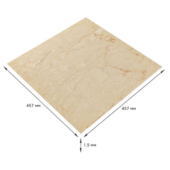 Самоклеюча LVT плитка 457х457х1.5мм (D) SW-00002462 | Зображення 1