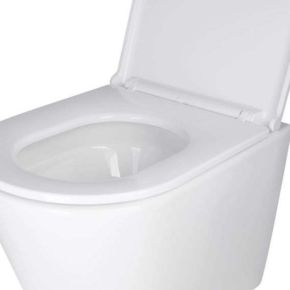 Набір Qtap Nest 4 в 1 підвісний унітаз Scorpio Ultra Quiet 520x365x365 + комплект інсталяції QT1433053EUQW45162 | Зображення 4