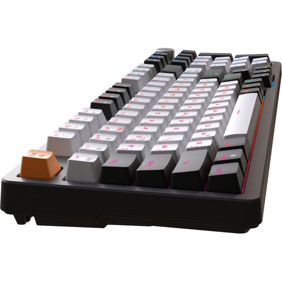 Клавіатура GamePro MK170B Hot-Swap Red Swich RGB USB UA Black (MK170B) | Зображення 3