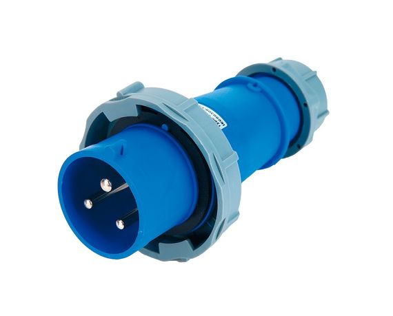Вилка 0332 PRO 2Р+PЕ 63А 220В IP67 переносна Ny95503770