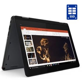 Нетбук-трансформер Lenovo ThinkPad Yoga 11e G6 / 11.6" (1366x768) IPS Touch / Intel Core M3-8100Y (2 (4) ядра по 1.1 - 3.4 GHz) / 8 GB DDR3 / 256 GB SSD / Intel UHD Graphics 615 / WebCam / Win 11 Pro б/у